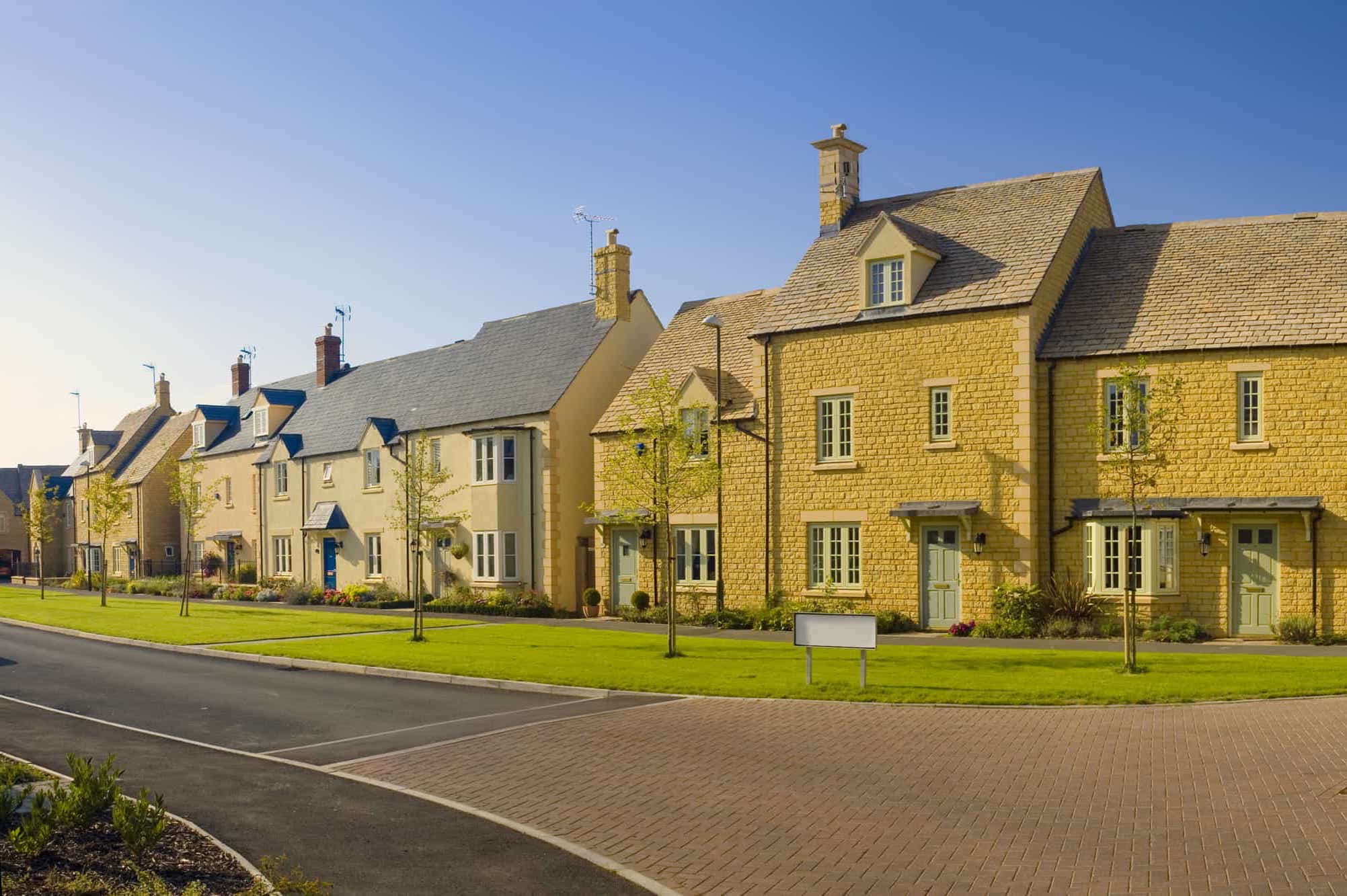 Modern residential properties in Swindon